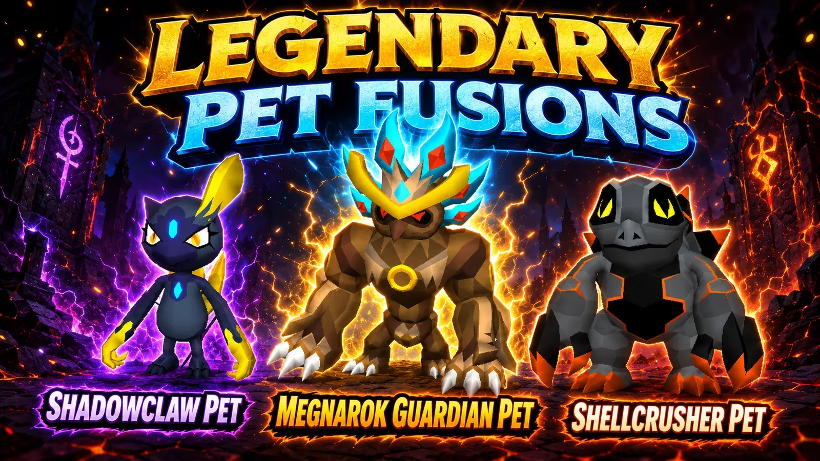 Official Legendary Pet Fusions update banner