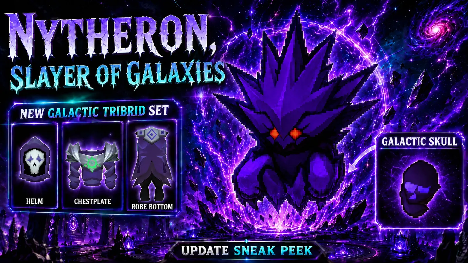 Official Nytheron, Slayer of Galaxies update banner